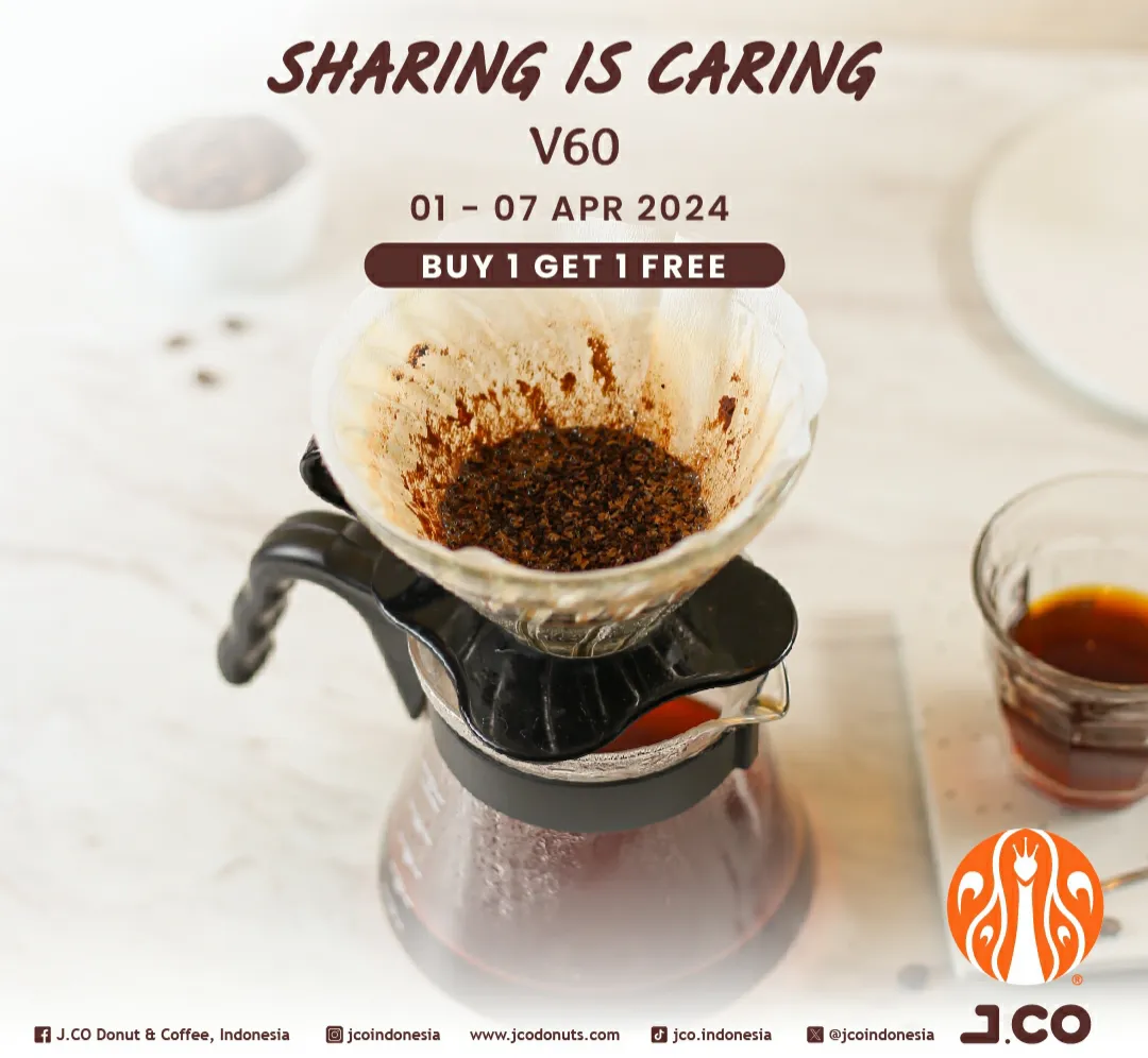Promo J.CO Buy 1 Get 1 Free kopi