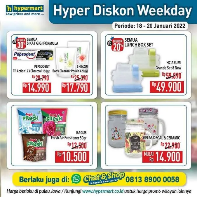 Promo Hypermart Terbaru 18-20 Januari 2022