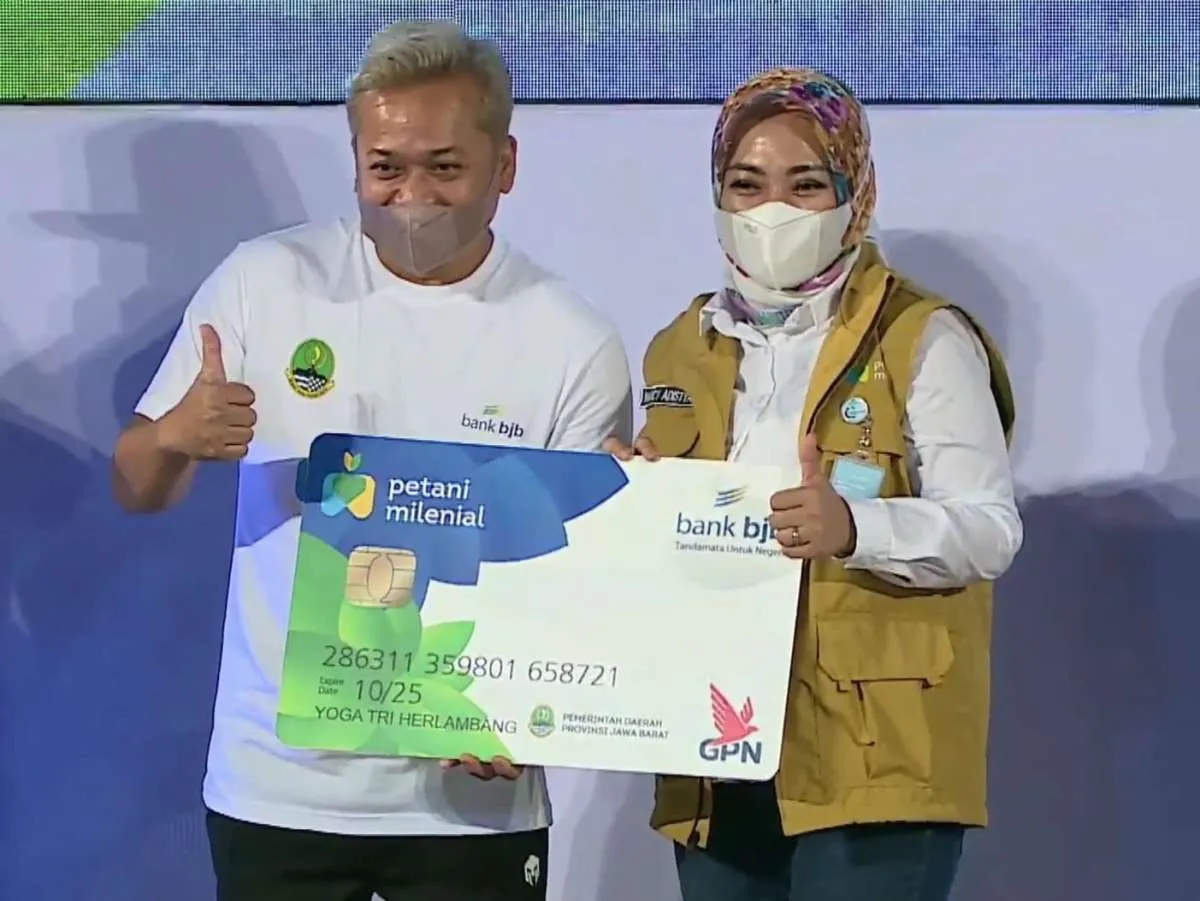 Bank BJB Salurkan Kredit ke Petani Milenial