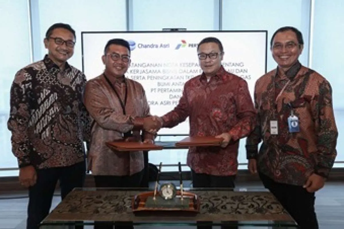 Pertagas & Chandra Asri Bekerjasama Kengembangkan Bisnis Energi Hijau & Petrokimia