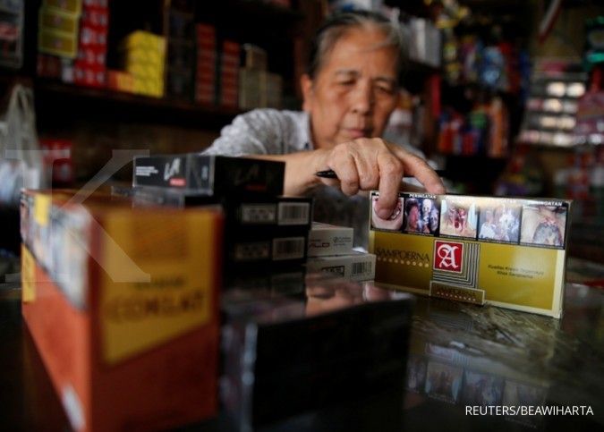 Volume penjualan industri rokok turun 9,4% hingga kuartal III-2020