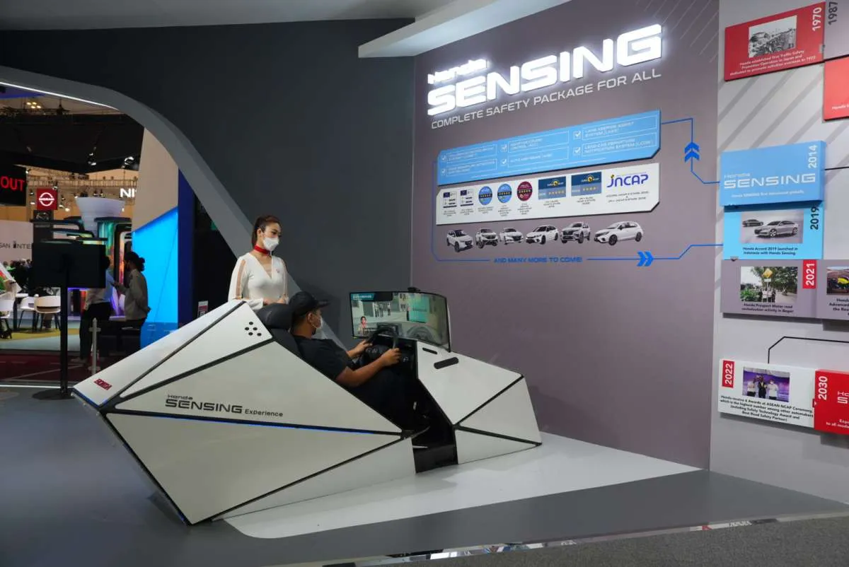 Hadirkan Zona Safety di GIIAS 2022, Honda Ajak Pengunjung Rasakan Fitur Honda Sensing