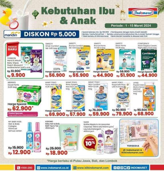 Promo Indomaret Super Hemat Periode 1-15 Maret 2024