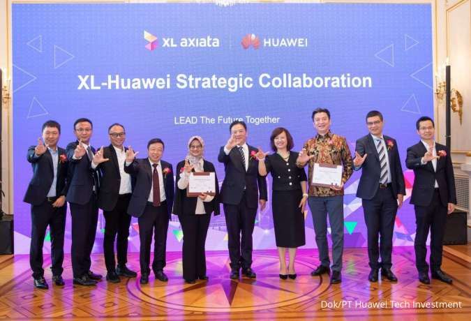 Tonggak Baru Kolaborasi XL Axiata Indonesia & Huawei lewat Strategy Alignment Summit