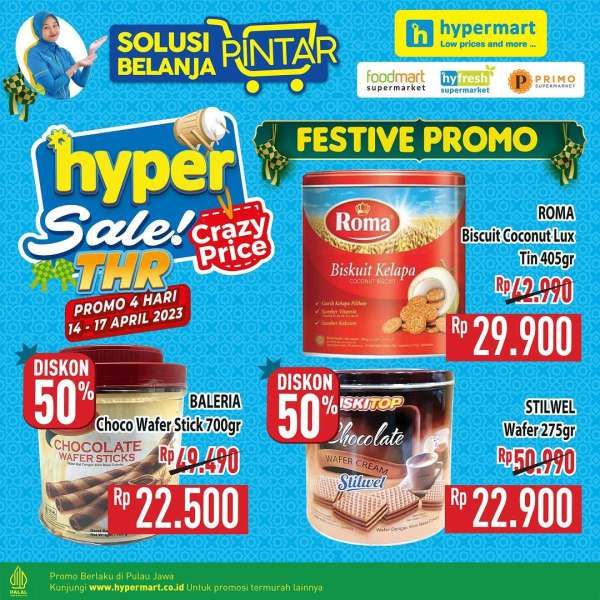 Katalog Promo JSM Hypermart Terbaru 14-17 April 2023, Hyper Sale THR Selama 4 Hari