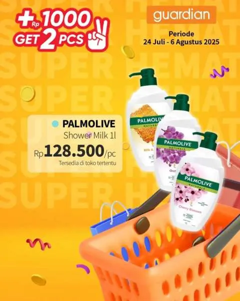Promo Guardian Super Hemat Periode 24 Juli-6 Agustus 2025