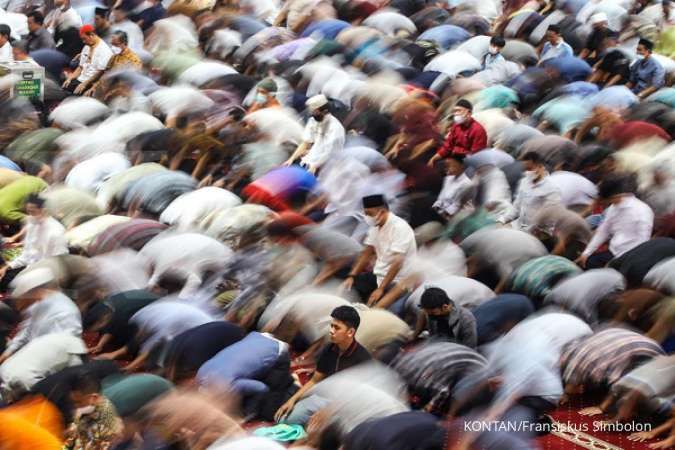 Sholat Jumat Pertama di Bulan Ramadhan di Masjid Istiqlal