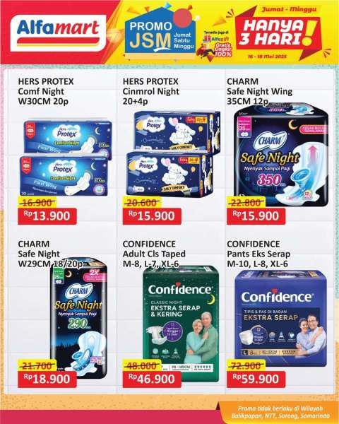 Promo JSM Alfamart 16-18 Mei 2025