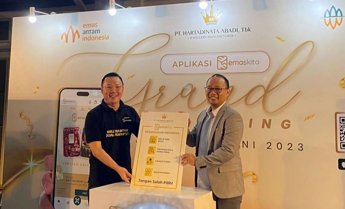 Genjot Bisnis Digital, Hartadinata Abadi (HRTA) Luncurkan Aplikasi EmasKITA