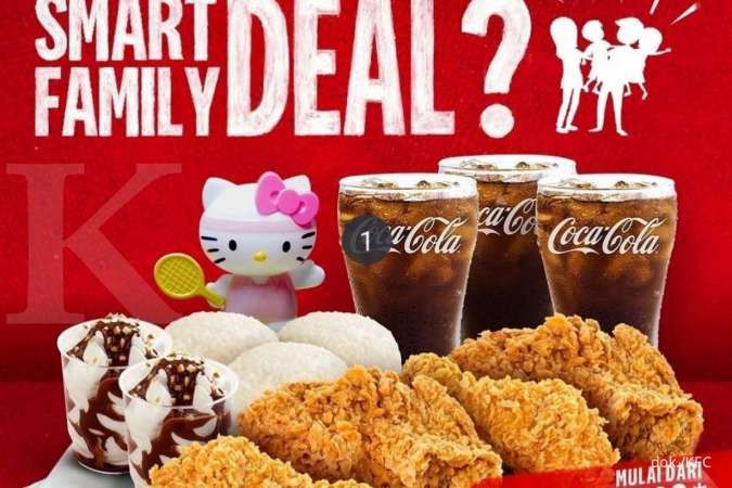 Promo KFC Weekend 22-23 Januari 2022, Smart Family Deals Mulai Rp 107.000