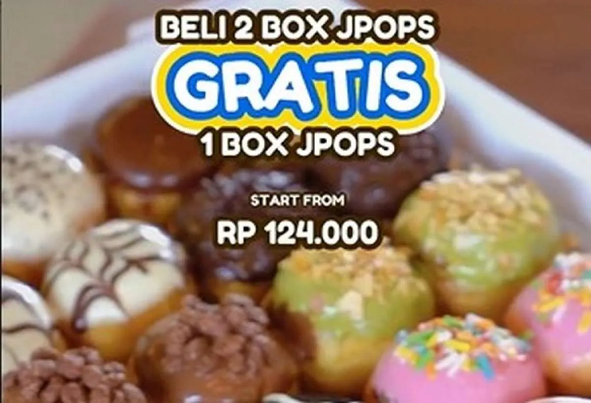 Promo J.CO & Wondr by BNI, JPop Beli 2 Gratis 1 Sampai 1 Februari 2026