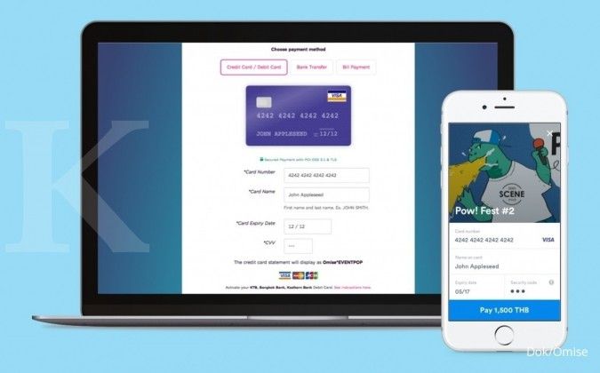 Platform pembayarannya dengan label “putih”