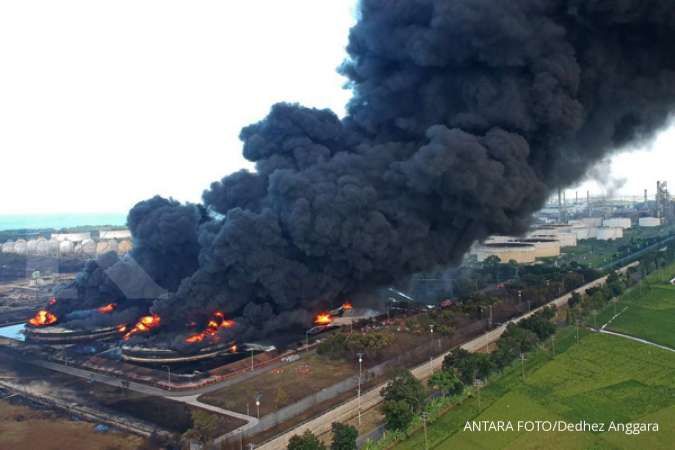 Investigasi penyebab kebakaran tanki Kilang Balongan jadi fokus pemerintah