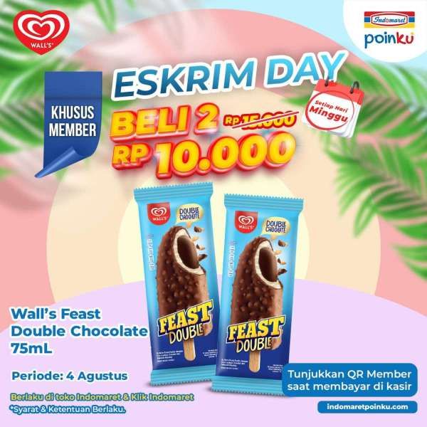 Promo Es Krim di Indomaret Hanya Hari Ini 4 Agustus 2024