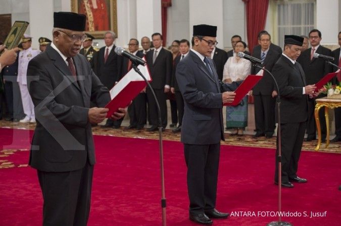 Koordinasi, 3 pimpinan KPK temui Jaksa Agung