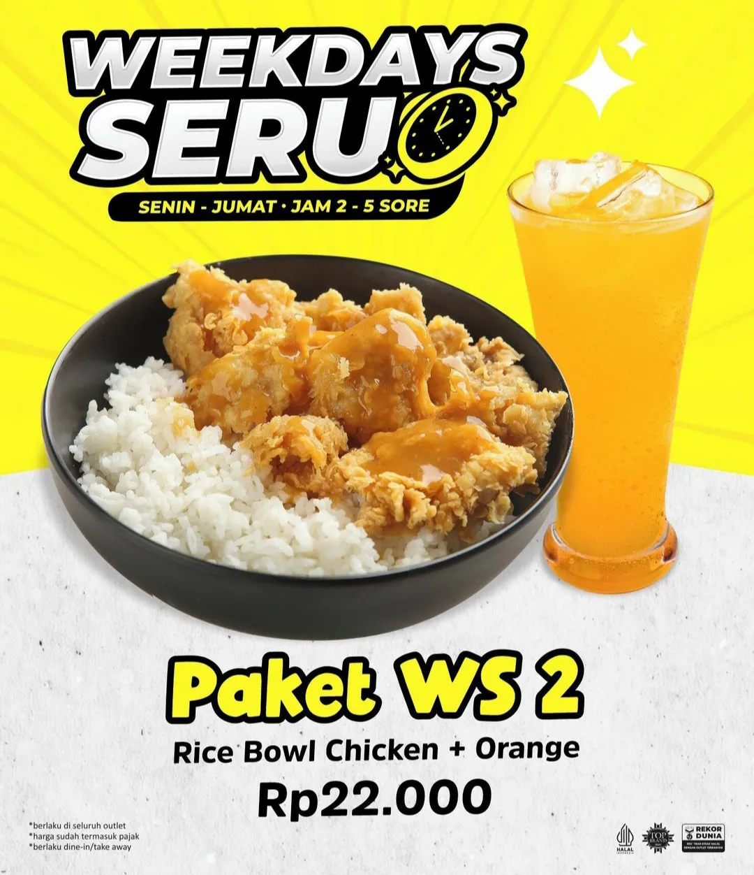 waroeng steak weekday seru Rp 20.000