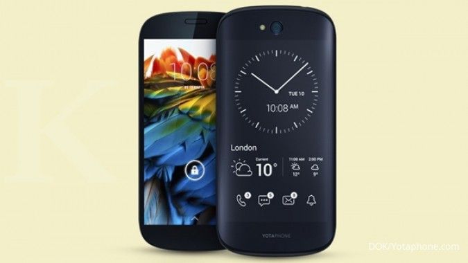 Smartphone YotaPhone 2 meluncur di Indonesia
