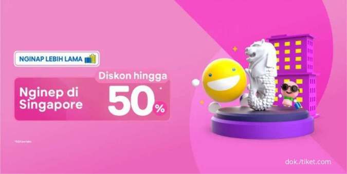 Promo Tiket.com Hotel Singapore sampai 15 Mei 2022, Dapatkan Diskon hingga 50% 