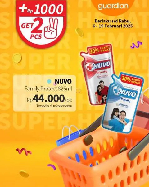 Promo Guardian Super Hemat Periode 6-19 Februari 2025