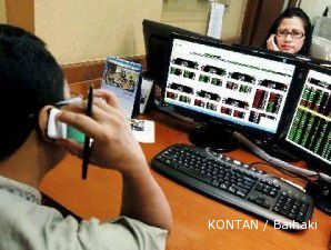 Indeks ditutup riang di sesi I dengan kenaikan 0,27%