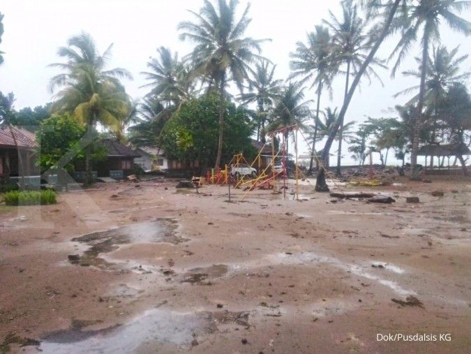 Kesaksian warga korban tsunami Anyer: Air laut surut, warga panik berteriak 