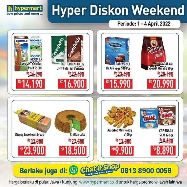 Promo JSM Hypermart Berlaku 1-4 April 2022