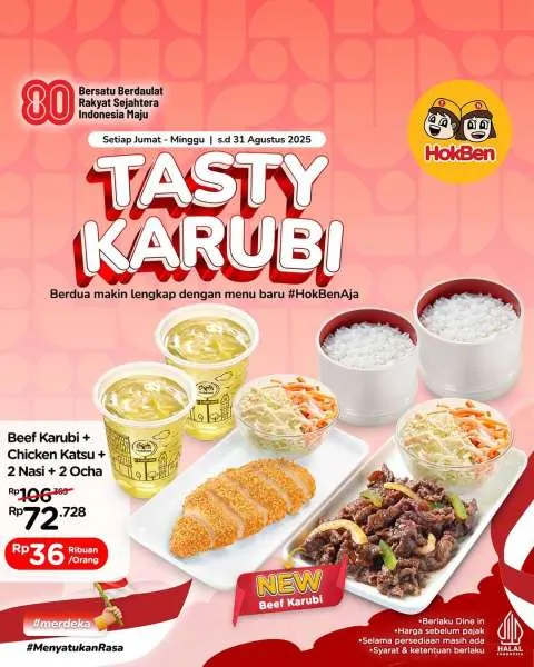 Promo HokBen Tasty Karubi