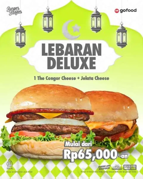 Promo Burger Bangor Lebaran Deluxe