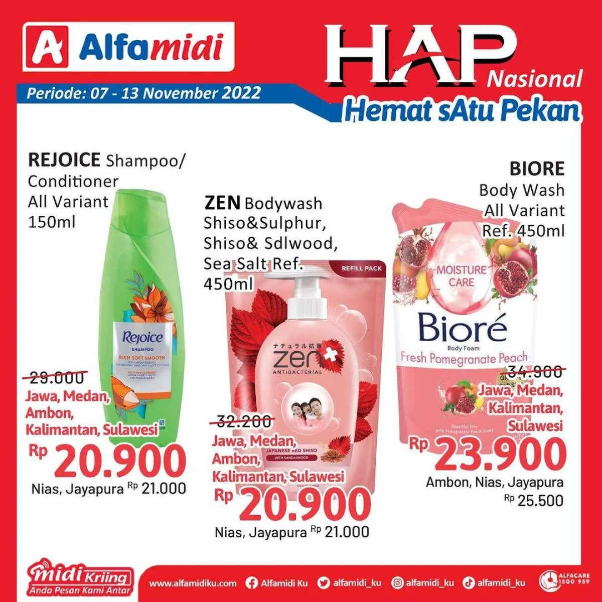 Katalog Promo Alfamidi Hemat Satu Pekan Periode 7-13 November 2022