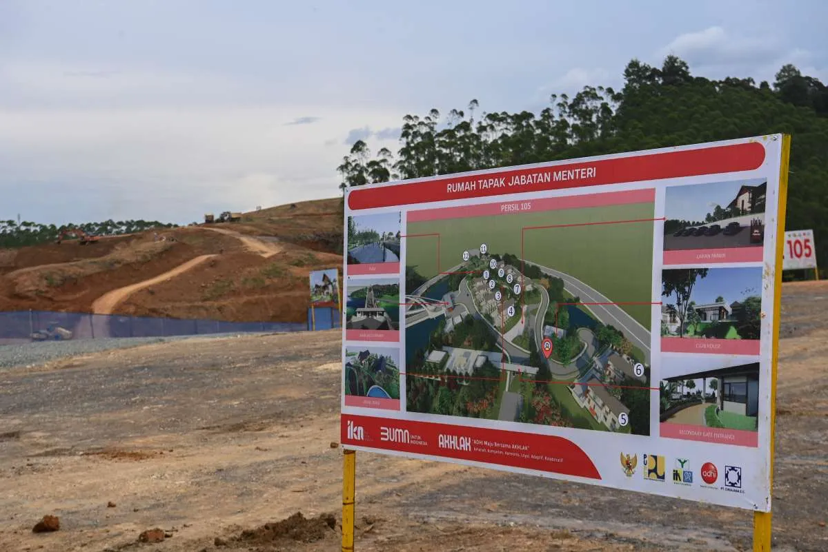 Juli 2024, Rumah Tapak Jabatan Menteri di IKN Ditargetkan Kelar