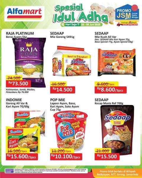 Promo JSM Alfamart Spesial Idul Adha 5-8 Juni 2025