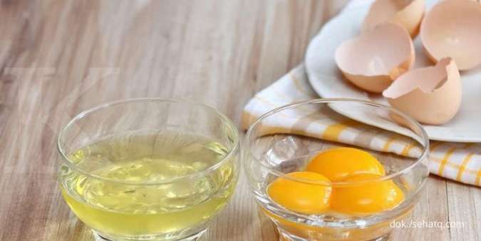 Putih telur dan bahan yang lain dapat Anda pakai sebagai cara menghilangkan bulu ketiak.