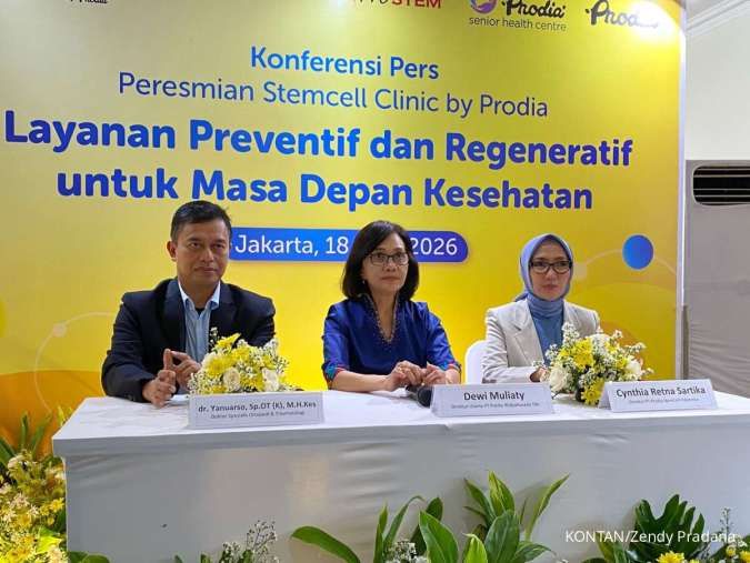 Prodia (PRDA) Resmikan Stemcell Clinic, Perkuat Layanan Terapi Regeneratif