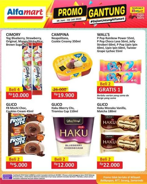 Promo Alfamart Gantung Periode 26 Juni-2 Juli 2025