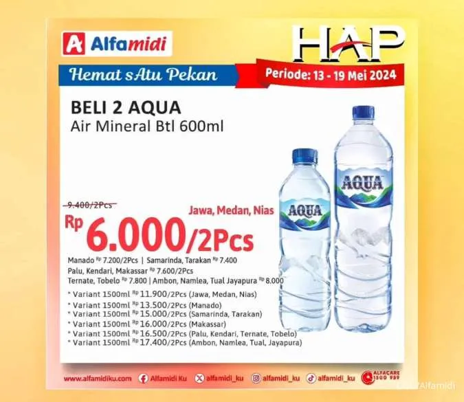 Promo Alfamidi Hemat Satu Pekan Periode 13-19 Mei 2024