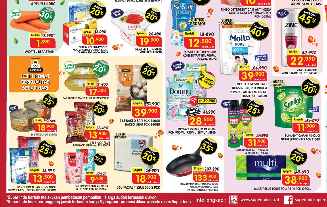 Promo Superindo Weekday 21-24 April 2025