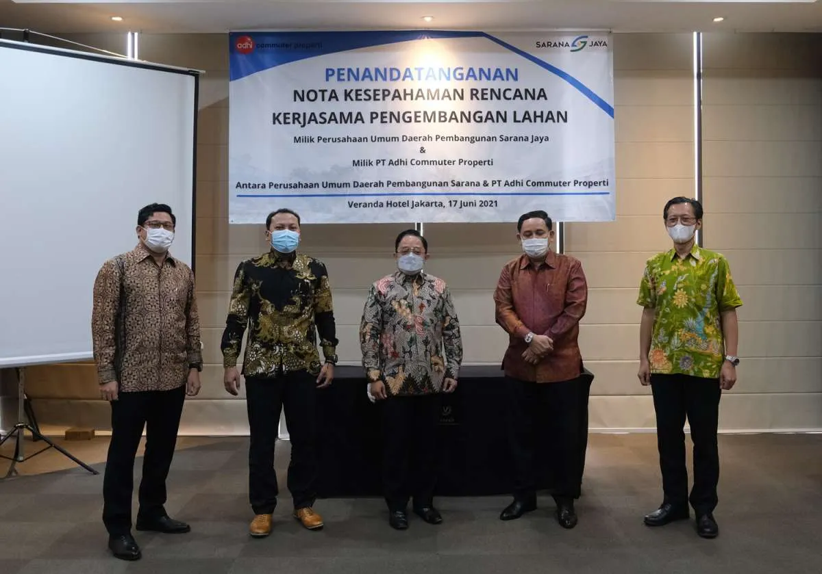 Adhi Commuter Properti jalin kerja sama dengan Perumda Pembangunan Sarana Jaya
