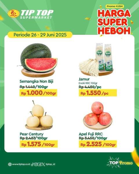 Promo KJSM Tip Top 26-29 Juni 2025