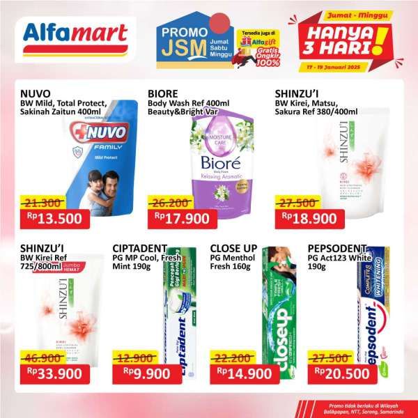 Promo JSM Alfamart 17-19 Januari 2025