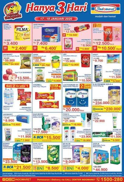 Katalog Promosi Indomaret HTH 17 - 19 Januari 2020