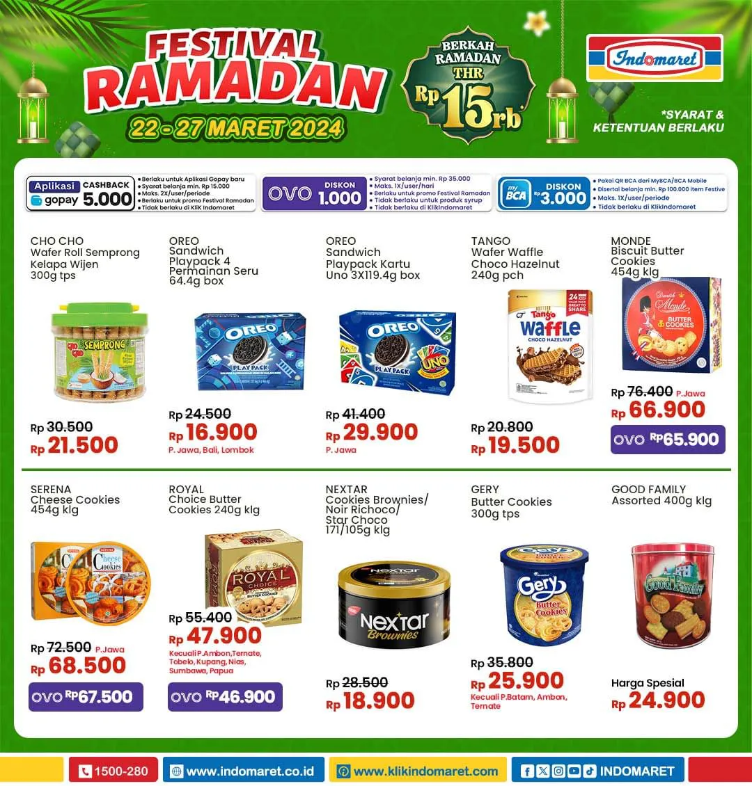 Promo Indomaret Festival Ramadan Periode 22-27 Maret 2024