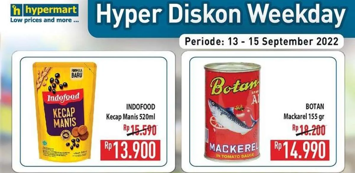 Promo Hypermart Terbaru Jelang Pertengahan Bulan September 2022, Ini Katalognya