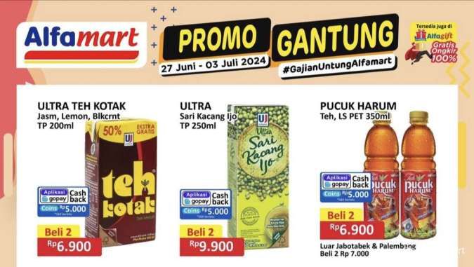 Promo Alfamart Gantung sampai 3 Juli 2024, Minuman hingga Camilan Beli 2 Lebih Hemat!