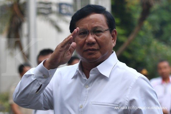 Prabowo: Politik saat ini jadi menakutkan, hingga ada istilah 