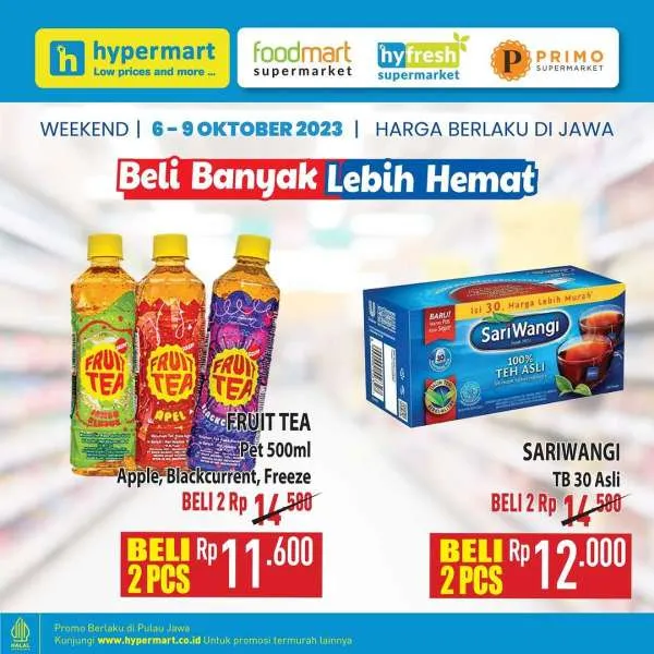 Promo Hypermart Beli Banyak Lebih Hemat Periode 6-9 Oktober 2023