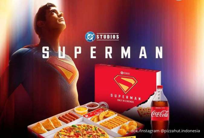 Promo Pizza Hut x Superman: Big Box Komplit Edisi Spesial, Waktunya Terbatas