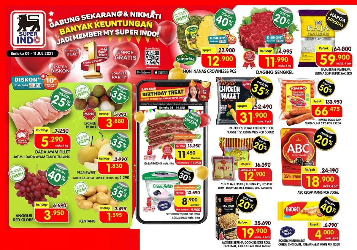 Promo JSM Superindo 9-11 Juli 2021, diskonan weekend!