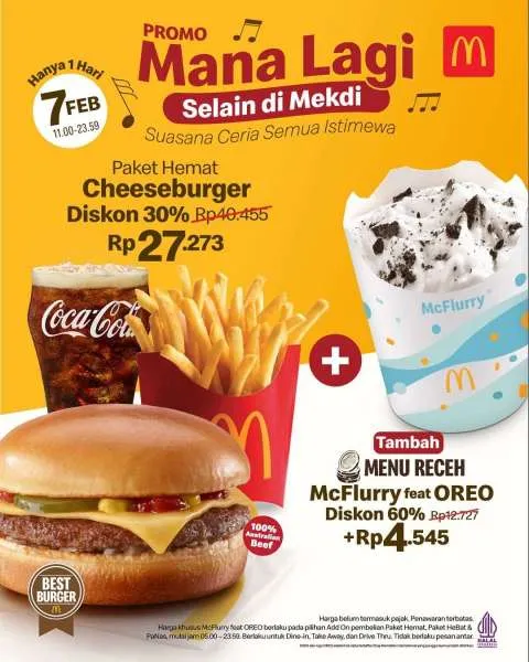 Promo Paket Hemat Mekdi