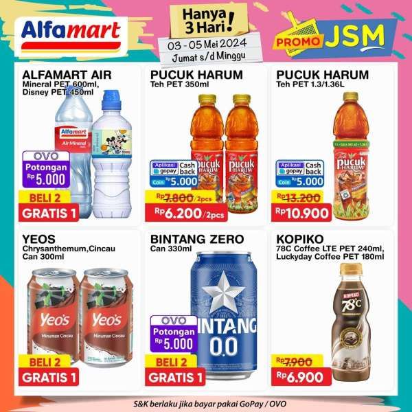 Promo JSM Alfamart Periode 3-5 Mei 2024