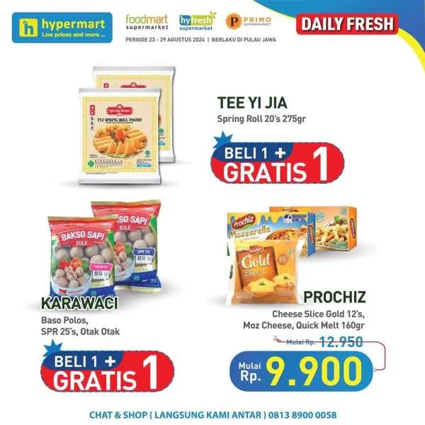 Promo JSM Hypermart Hyper Diskon Weekend Periode 23-26 Agustus 2024